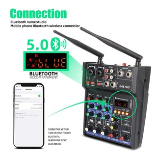 Mixer Chỉnh Nhạc G4 Phiên Bản 12 Kênh, 4 Đường Mono Và 3 Đường Stereo, Hiệu Ứng Kỹ Thuật Số Bộ Xử Lý Eq X-Pressive