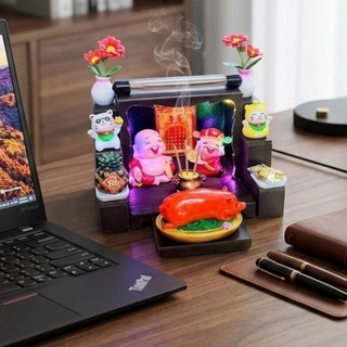 Tủ thờ Thần Tài Để Bàn. Tủ Thờ Mini Lưu Ý kích thước