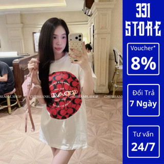 Áo Phông Cooch Chất Liệu Cotton In Thẩm Thấu Hàng Quảng châu Quét Chip BP27