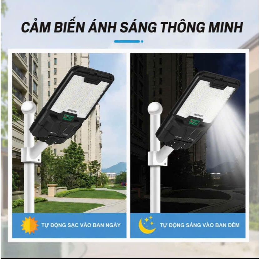 Đèn Đường Liền Thể 800W KOHAWA – Đèn Led Mắt Ngọc 5054, Chế Độ Sáng Cảm Biến Chuyển Động – Sáng x
