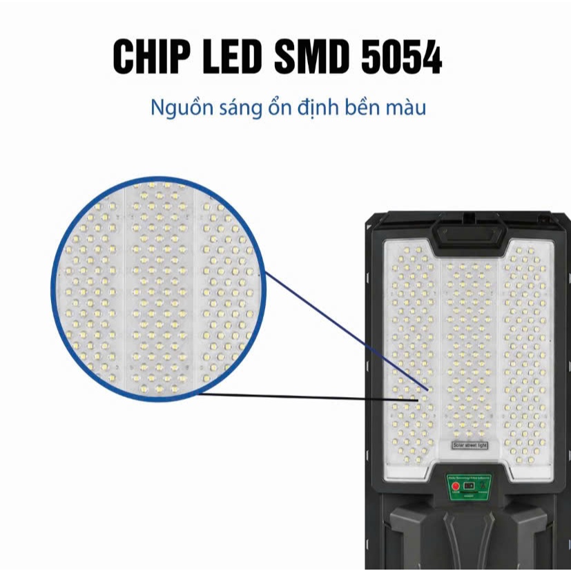 Đèn Đường Liền Thể 800W KOHAWA – Đèn Led Mắt Ngọc 5054, Chế Độ Sáng Cảm Biến Chuyển Động – Sáng x