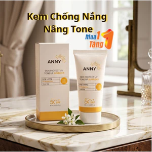Mua 1 Tặng 1 - Kem Chống Nắng Nâng Tone ANNY Làm Sáng Da Chống Nắng, Giảm Nám sạm mờ thâm- Chống nắng 8h bảo vệ da