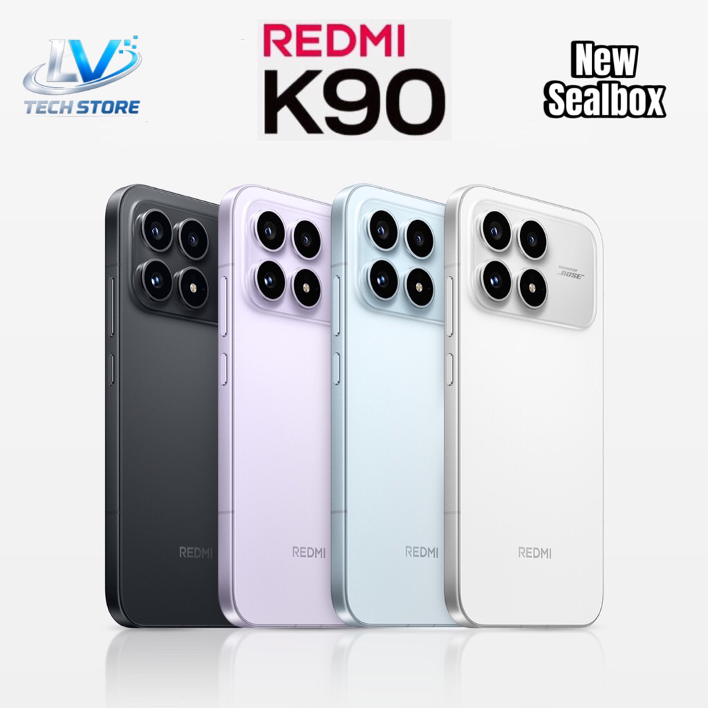 Điện thoại Redmi K90 bản nội địa new 100% sealbox, hiệu năng mạnh, pin lớn và màn hình đẹp kèm loa Bose cực hay | BigBuy360 - bigbuy360.vn