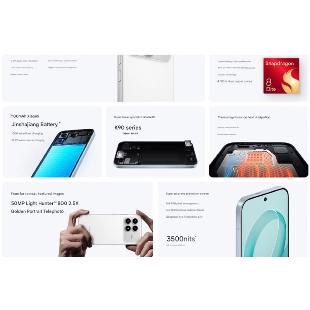 Điện thoại Redmi K90 bản nội địa new 100% sealbox, hiệu năng mạnh, pin lớn và màn hình đẹp kèm loa Bose cực hay | BigBuy360 - bigbuy360.vn