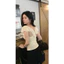 ÁO CỖ ĐỖ CHẠY BÈO TRỨƠC SAU LƯNG CÓ MÚT NGỰC