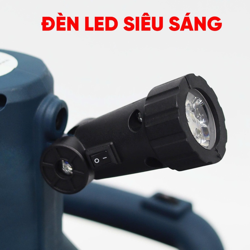 Máy Xoa Vữa Chát Tường BS BOSSUN BS-MXV1680W, Công Suất 1680W - 6 Tốc Độ - Xoa Vữa, Khuấy Sơn
