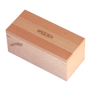 Hộp Đựng Gia Vị 3 Ngăn, Đồ Dùng Nhà Bếp Nhatvywood SB02