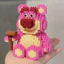 BỘ LẮP RÁP GẤU HỒNG MINI siêu hít sz 12cm