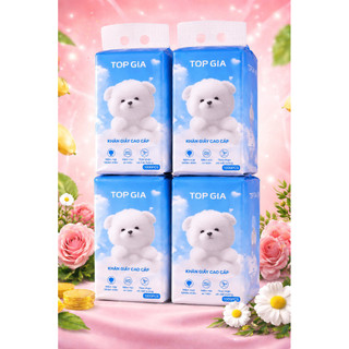 [SALE 7-7] Khăn giấy rút đáy Top Gia 1000 tờ , mềm dai không bụi giấy