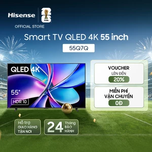 Smart Tivi Hisense 55Q7Q - Hàng Chính Hãng - Bảo Hành 2 Năm - Miễn Phí Giao Hàng Tận Nơi