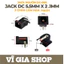 10 cái Jack DC-005 - Kích thước 5.5mm x 2.1mm