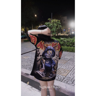 [ẢNH CHÍNH CHỦ] Áo Thun Thái Tom & Jerry Money In Full 2 Mặt by Nguyenkimthao