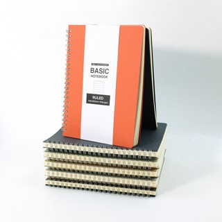 Sổ tay ghi chép phong cách tối giản - basic notebook khổ A5 giấy 80gsm không lem gia công tỉ mỉ++++