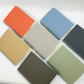 Sổ tay ghi chép phong cách tối giản - basic notebook khổ A5 giấy 80gsm không lem gia công tỉ mỉ++++