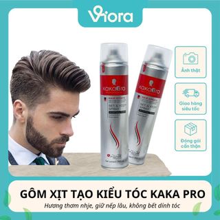 Gôm Xịt Giữ Nếp Tóc KAKAPRO 280ml Không Bết Dính, Giữ Nếp Tóc Lâu, An Toàn Cho Tóc - VIORA SHOP