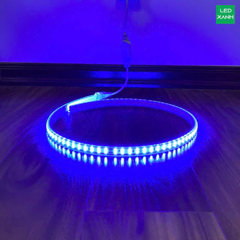 [Quà tặng] Đèn Led Dây Đôi 2 Hàng Bóng Home Decor Chống Nước Trang Trí Giường Ngủ, Bàn Học, Bàn Làm Việc