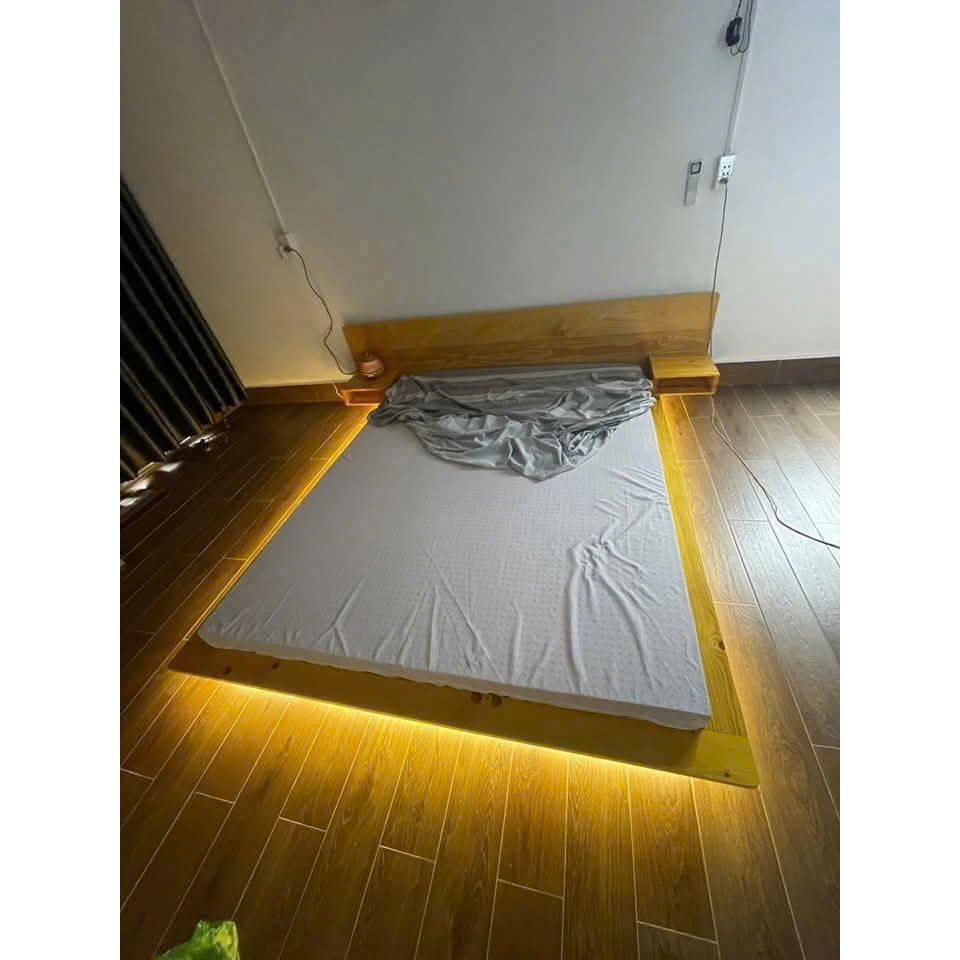 [Quà tặng] Đèn Led Dây Đôi 2 Hàng Bóng Home Decor Chống Nước Trang Trí Giường Ngủ, Bàn Học, Bàn Làm Việc