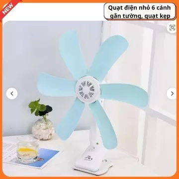 Quạt điện nhỏ gắn tường, quạt kẹp,Quạt kẹp bàn, không cần khoan lỗ,cho nhà ở /ký túc xá/nhà