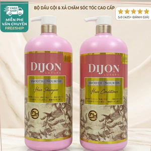 Bộ Dầu Gội Xả Dijon Luxury 2000ml Chính Hãng - Công Nghệ Nhật Bản, Phục Hồi Tóc Hư Tổn Mềm Mượt