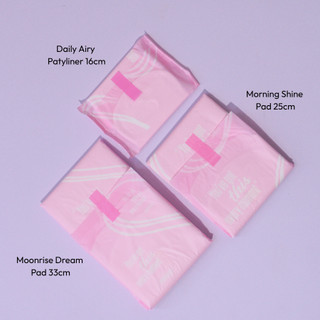 Băng vệ sinh BUDDYROSY Daily Airy Pantyliner hàng ngày - Siêu mỏng - Thấm hút nhanh - Không cánh