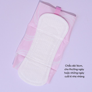 Băng vệ sinh BUDDYROSY Daily Airy Pantyliner hàng ngày - Siêu mỏng - Thấm hút nhanh - Không cánh