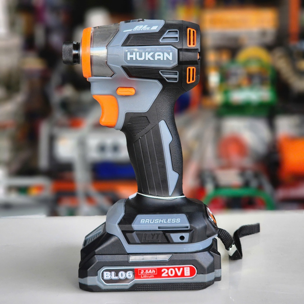 Hukan Máy Chuyên Vít Búa 21V G1-CV180M Xám đen 180Nm Motor Brushless Chính Hãng Đầu 1/4 Tiện Lợi 4