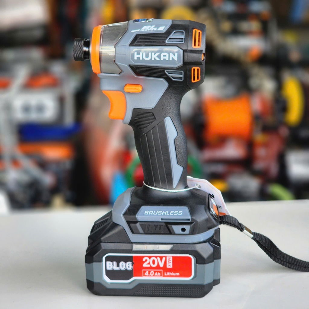 Hukan Máy Chuyên Vít Búa 21V G1-CV180M Xám đen 180Nm Motor Brushless Chính Hãng Đầu 1/4 Tiện Lợi 4