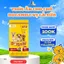 Combo 3 Túi Thức Ăn Hạt Cho Chó Con Dogsmile 2kg (Gà & Sữa) - Giảm Mùi Chất Thải - Tăng Miễn Dịch
