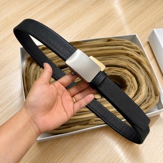 Thắt lưng nam khoá tự động dây da bò bản 3.5cm siêu đẹp
