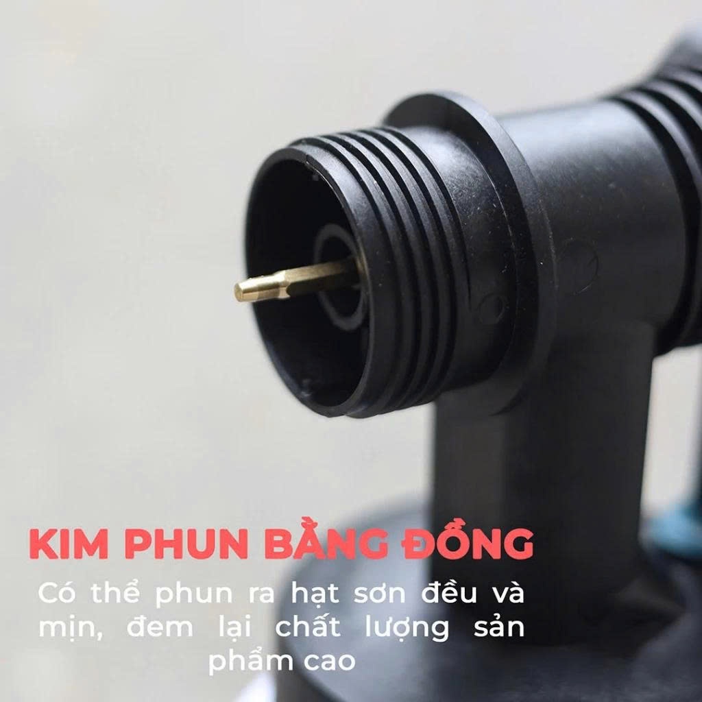 Máy phun sơn BS BOSSUN BS-SG800ML công suất 800W, Phun sơn 2 chiều ngang dọc, Bảo hành 12 tháng