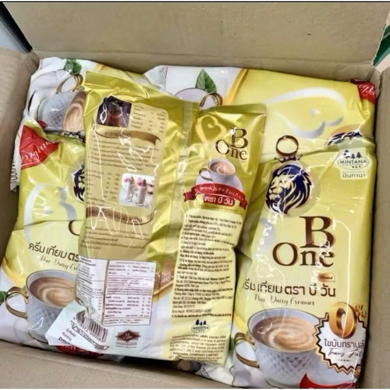 [SỈ 1 THÙNG] 12 Gói 1KG Bột Kem Béo B ONE Date Mới – Nguyên Liệu Pha Trà Sữa Thái Lan Chuẩn Vị