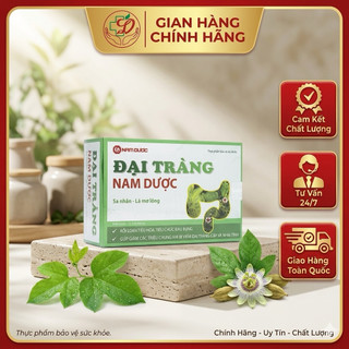 Đại Tràng Nam Dược Giúp Giảm các triệu chứng Rối Loạn Tiêu Hóa, Tiêu Chảy, Đau Bụng - Hộp 30 viên