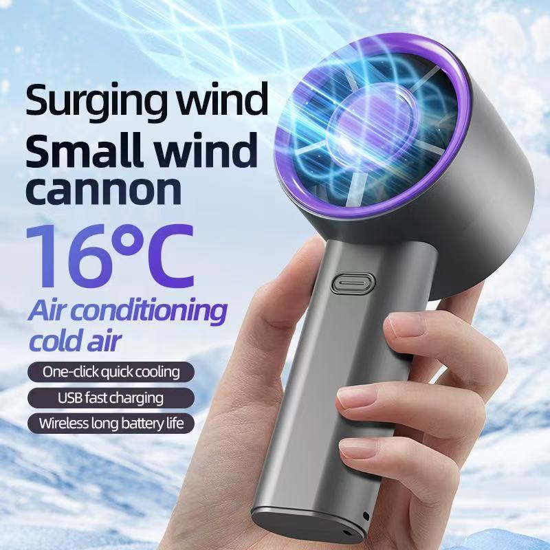 ( TẶNG STICKER) Quạt Cầm Tay S1 Mini , Làm Mát Nhanh , 3 Chế Độ  Giá đỡ điện thoại