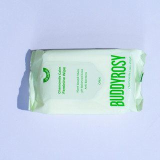 Khăn giấy ướt vệ sinh phụ nữ BUDDYROSY Chamomile Calm Wipe