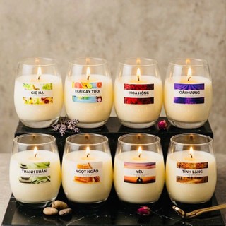 [THANH LÝ] Nến Thơm Cát Candle - Nến Thơm Cao Cấp, Decor Trang Trí, Hương Thơm Sang Trọng, Giá Siêu Hời -Số Lượng Có Hạn
