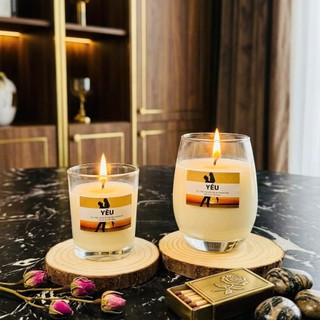 [THANH LÝ] Nến Thơm Cát Candle - Nến Thơm Cao Cấp, Decor Trang Trí, Hương Thơm Sang Trọng, Giá Siêu Hời -Số Lượng Có Hạn