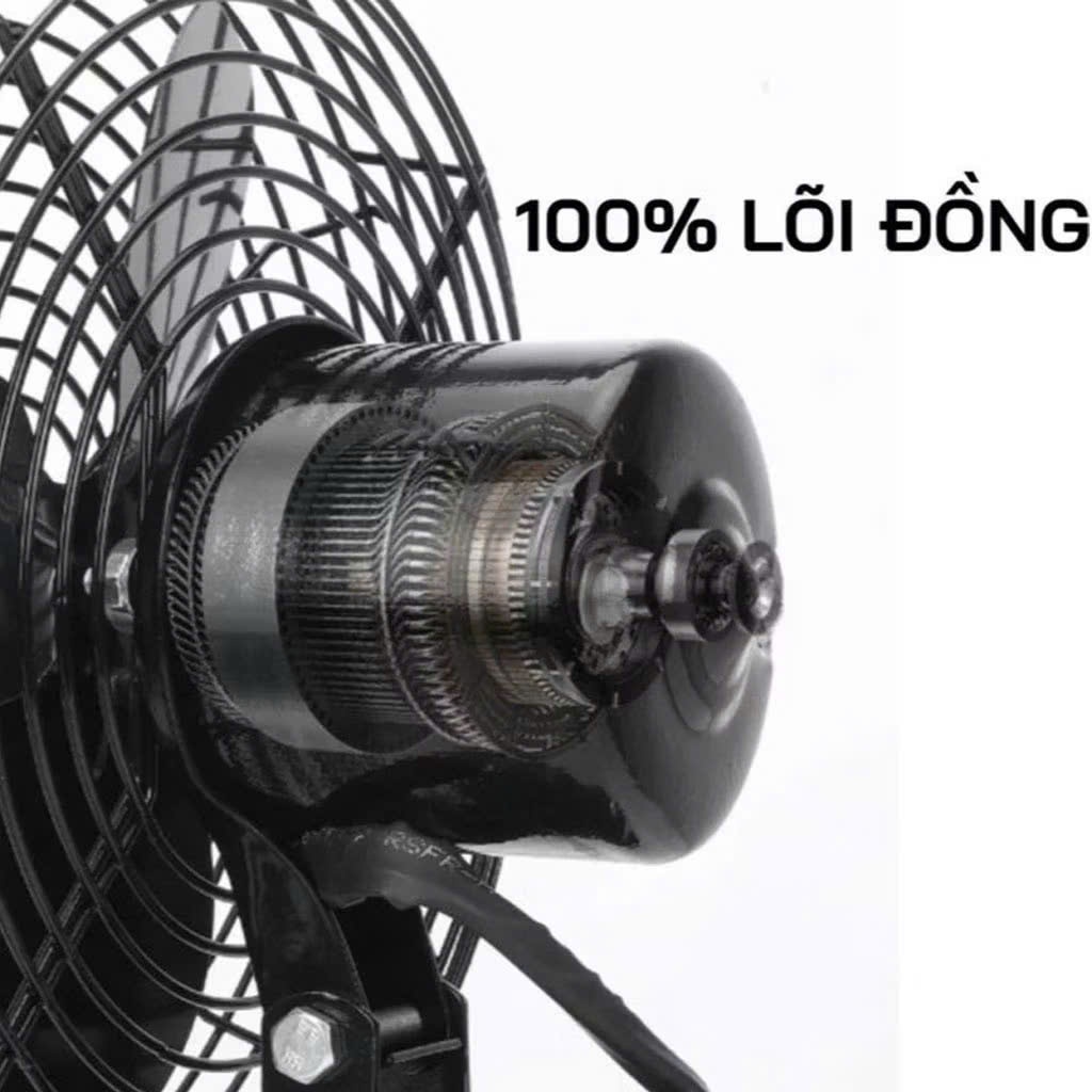 Quạt Tích Điện Lồng Sắt Để Bàn Tiện Lợi Size 8 Inch Loại 4 Cánh, 2 Chế Độ Gió (Có Phân Loại Quay) BH 12T