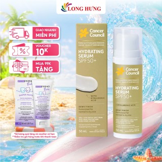 Tinh chất chống nắng cấp ẩm Cancer Council Hydrating Serum SPF50+ (50ml)
