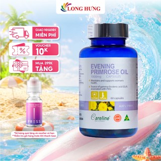 Viên uống Careline Evening Primrose Oil 1000mg hỗ trợ làm đẹp (60 viên)