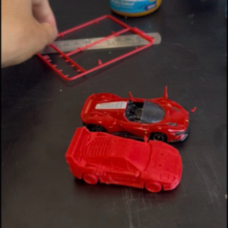 Ferrari f40 in 3d màu ngẫu nhiên tỉ lệ 1/64 trang trí diorama - phụ kiện xe mô hình tỉ lệ 1/64 trang trí diorama- sa bàn