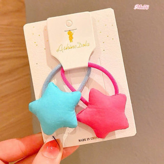 Set 2 cột tóc nhồi bông hình ngôi sao, trái tim, thỏ,…dễ thương phong cách HQ