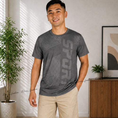 Áo Thun Lạnh co giãn 4 Chiều, Áo Thể Thao Nam ép vân [40-100kg] Có Video, Dvin_fashion