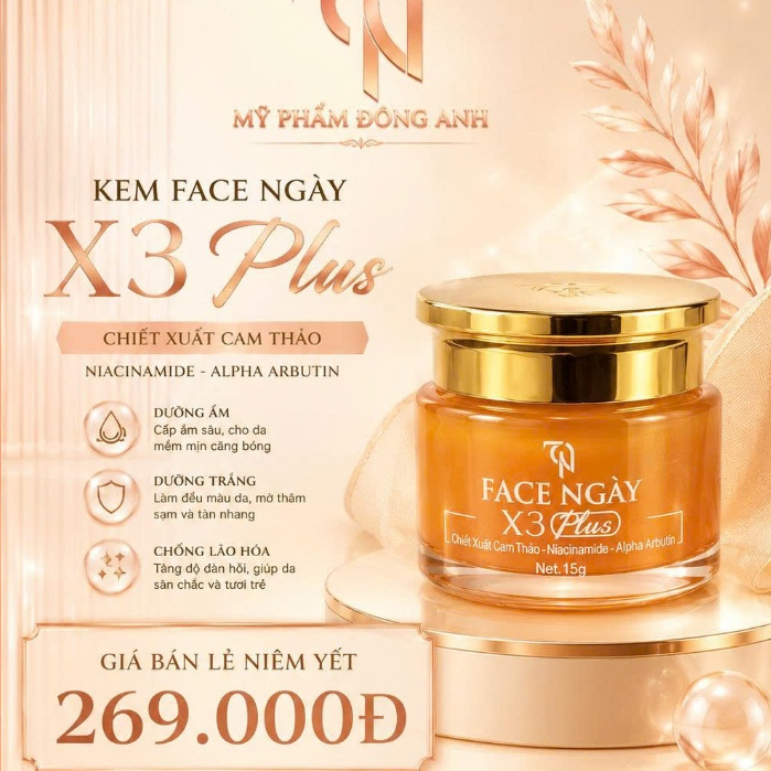 Face Ngày Đông Trùng Hạ Thảo Collagen X3 Đông Anh Huỳnh Như