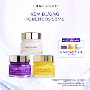 Kem dưỡng ẩm trắng da, tăng độ đàn hồi làm mờ vết nhăn FORENCOS ban ngày và ban đêm 50ml