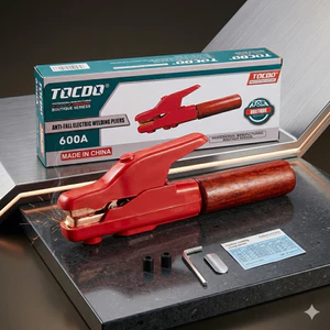 kìm kẹp que hàn cán gỗ hiệu tocdo chống nóng cao cấp