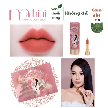 Son Không Chì M.HiHi An Toàn Cho Bà Bầu - Son Thiên Nhiên - Son Thỏi