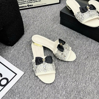 BYAT.CLOSET | dép quai lê nữ đính hạt mang lấp lánh