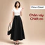 Chân Váy Nữ Midi ghép mảnh Hàng Cao Cấp, Chân Váy Dài Bigsize Cao Cấp Vải Nhập form đẹp