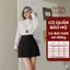 Chân Váy Chữ A Cạp Lưng Cao, Chân Váy Con Ong Bigsize Nữ, Chất Kaki Mềm Cao Cấp, Hack Dáng Tôn Eo Nâng Mông