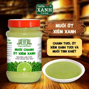 Muối chanh ớt xiêm xanh nguyên liệu tươi ngon đặc biệt Trang Trại Sạch Thôn Xanh Farm